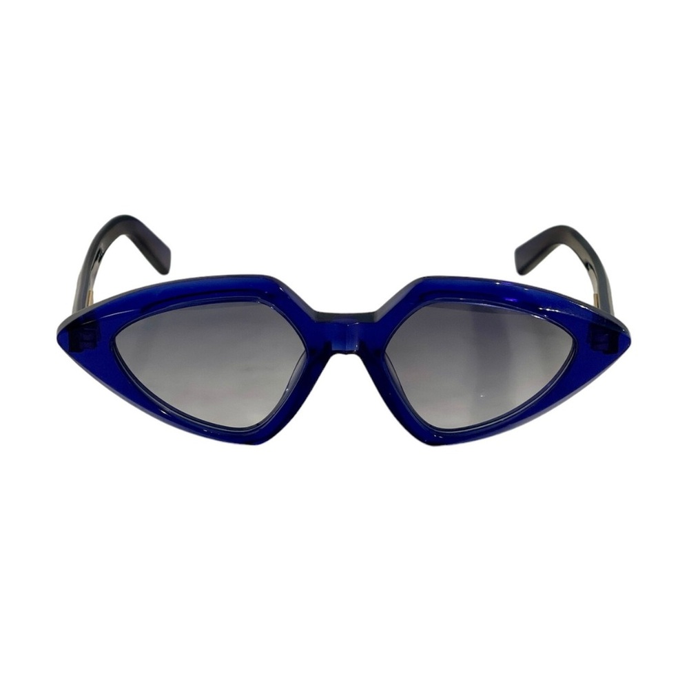 Sport Max (Max Mara) SM0005 Blue Geometric Sunglasses